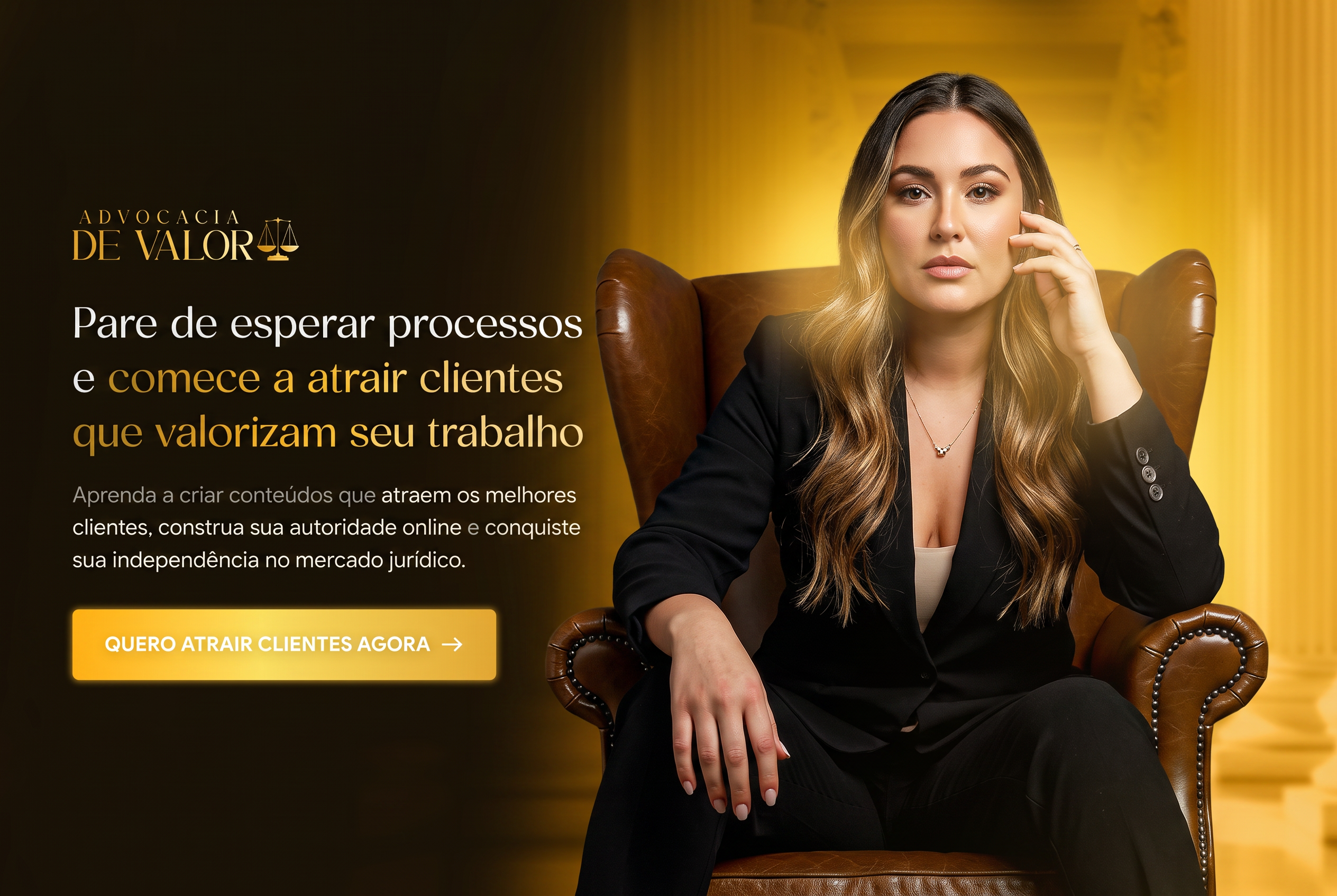 Exemplo de site premium — Advocacia de Valor